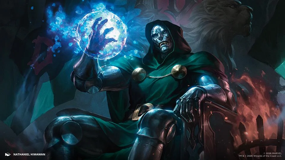 Doctor Doom, King of Latveria - Illustration by Nathaniel Himawan