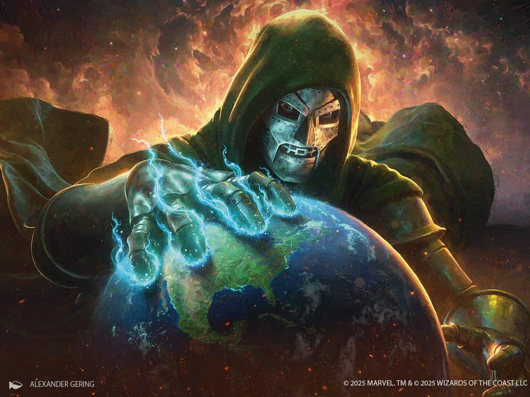 Doom Reigns Supreme - Illustration by Alexander Gering