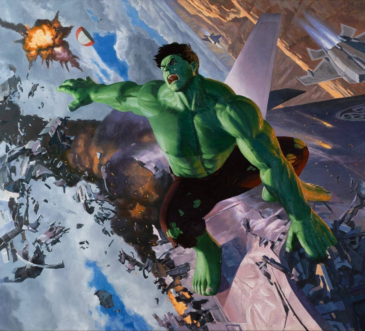 Hulk, Gamma Goliath - Illustration by Zezhou Chen