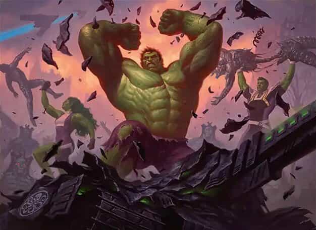 Hulk Smash - Illustration by Chris Rahn
