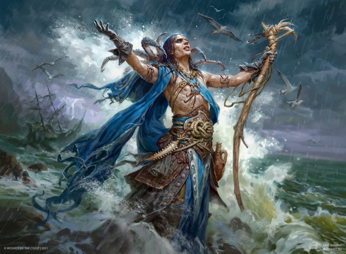 Lier, Disciple of the Drowned - Illustration by Ekaterina Burmak