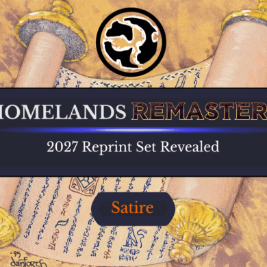 Magic: The Gathering Announces Homelands Remastered for 2027
