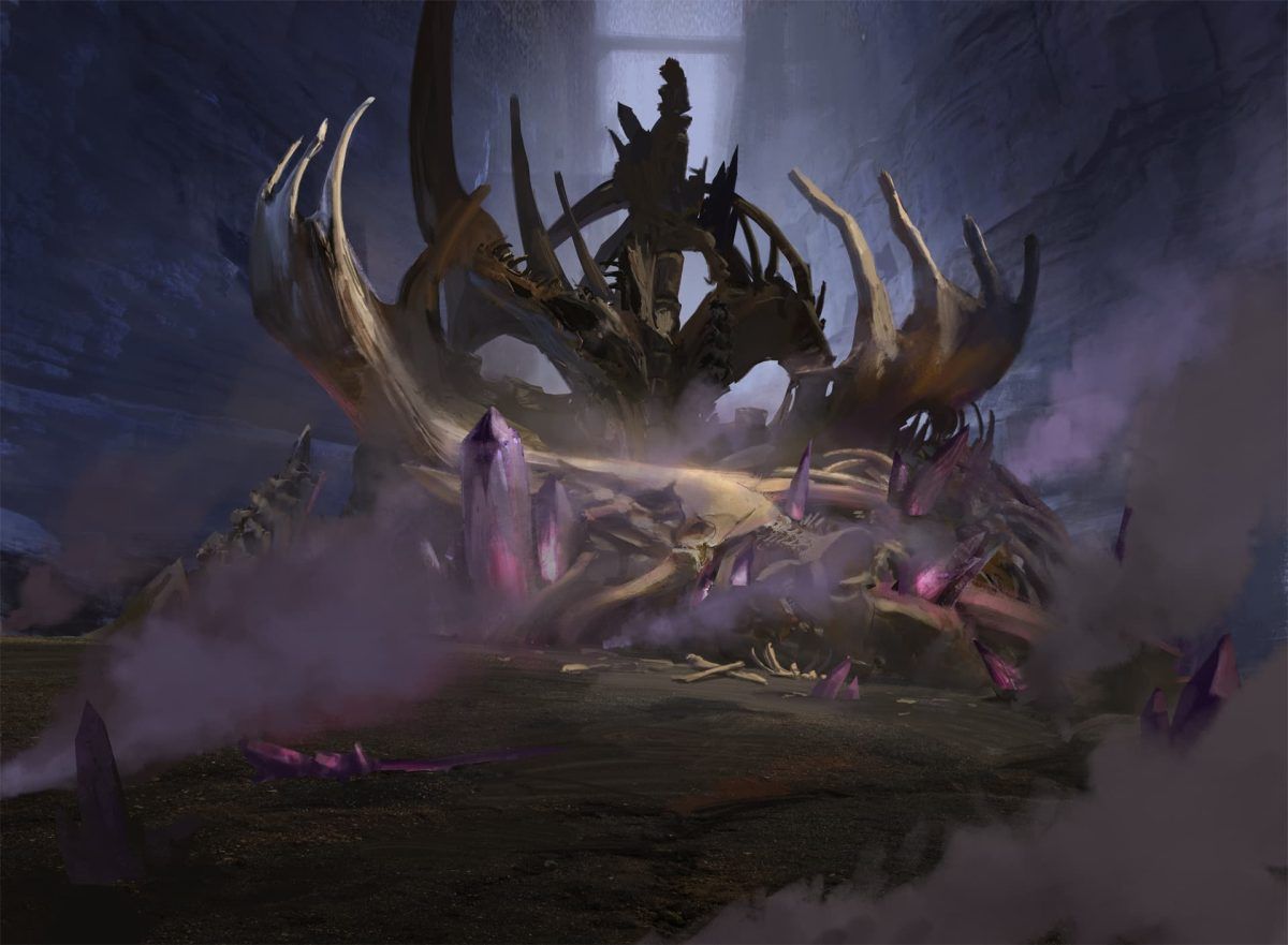 Netherborn Altar - Illustration by Titus Lunter