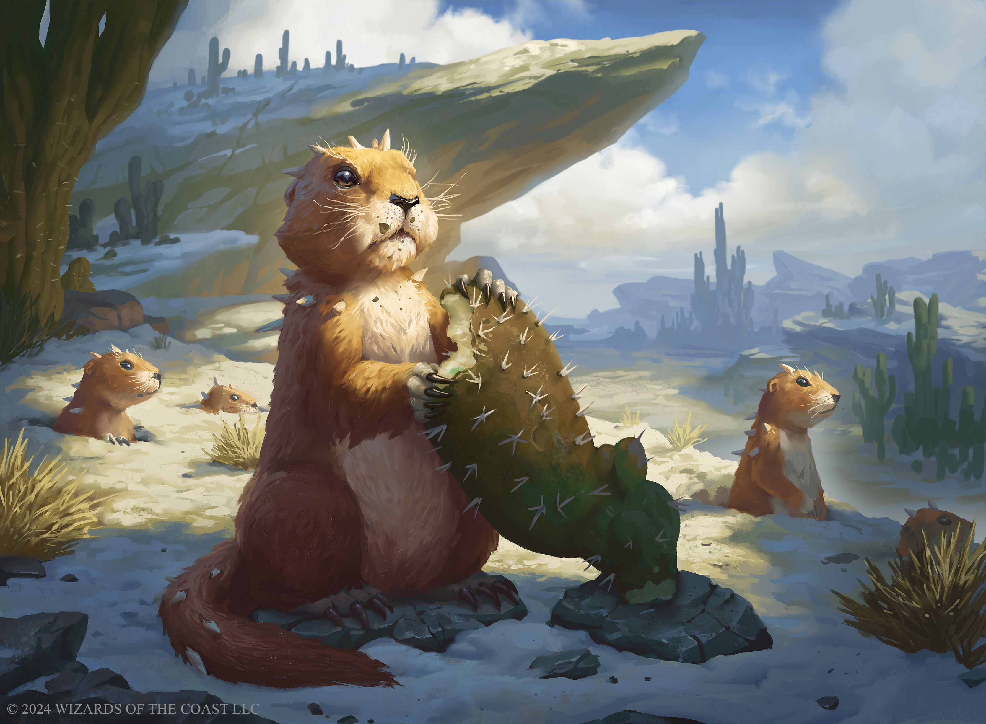 Prairie Dog - Illustration by Kevin Sidharta
