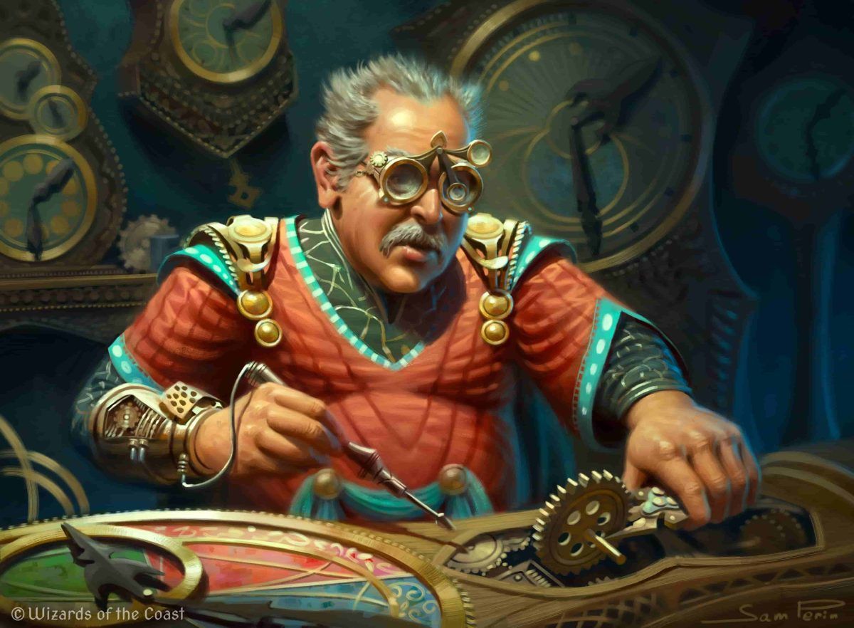 Rusko, Clockmaker - Illustration by Samuel Perin