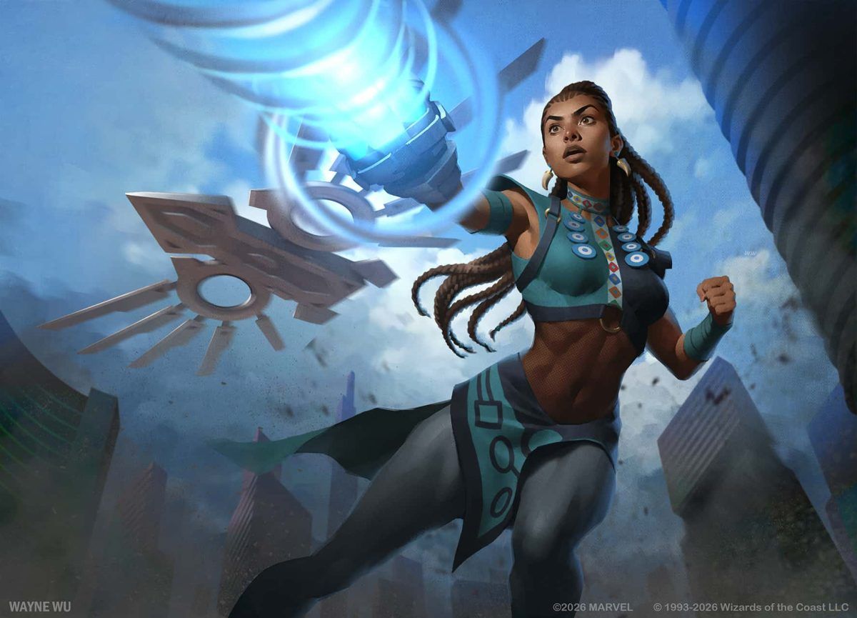 Shuri, Wakandan Inventor - Illustration by Wayne Wu