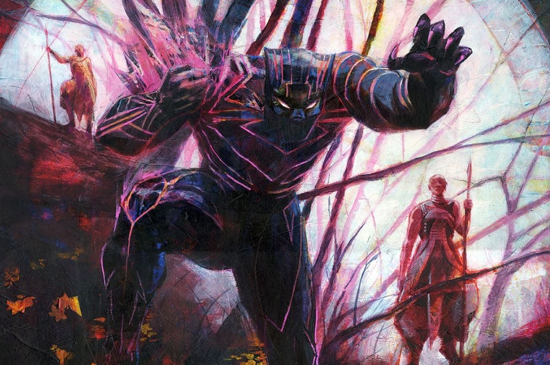 T'Challa, the Black Panther - Illustration by Eli Minaya