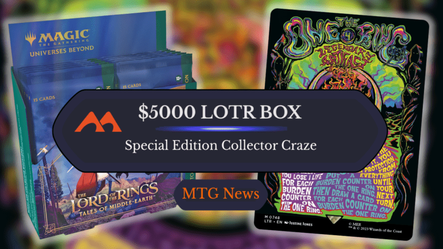 Rare Lord of The Rings Special Edition Collector Boxes Hit $5000