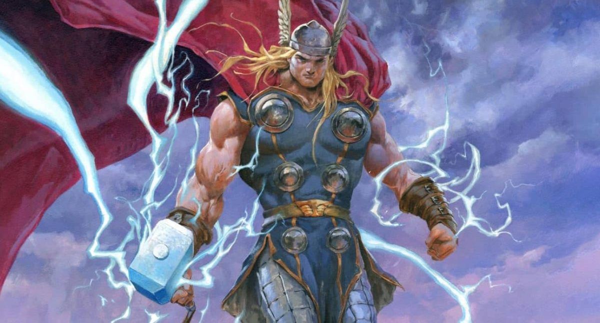 Thor, God of Thunder - Illustration by Jesper Ejsing