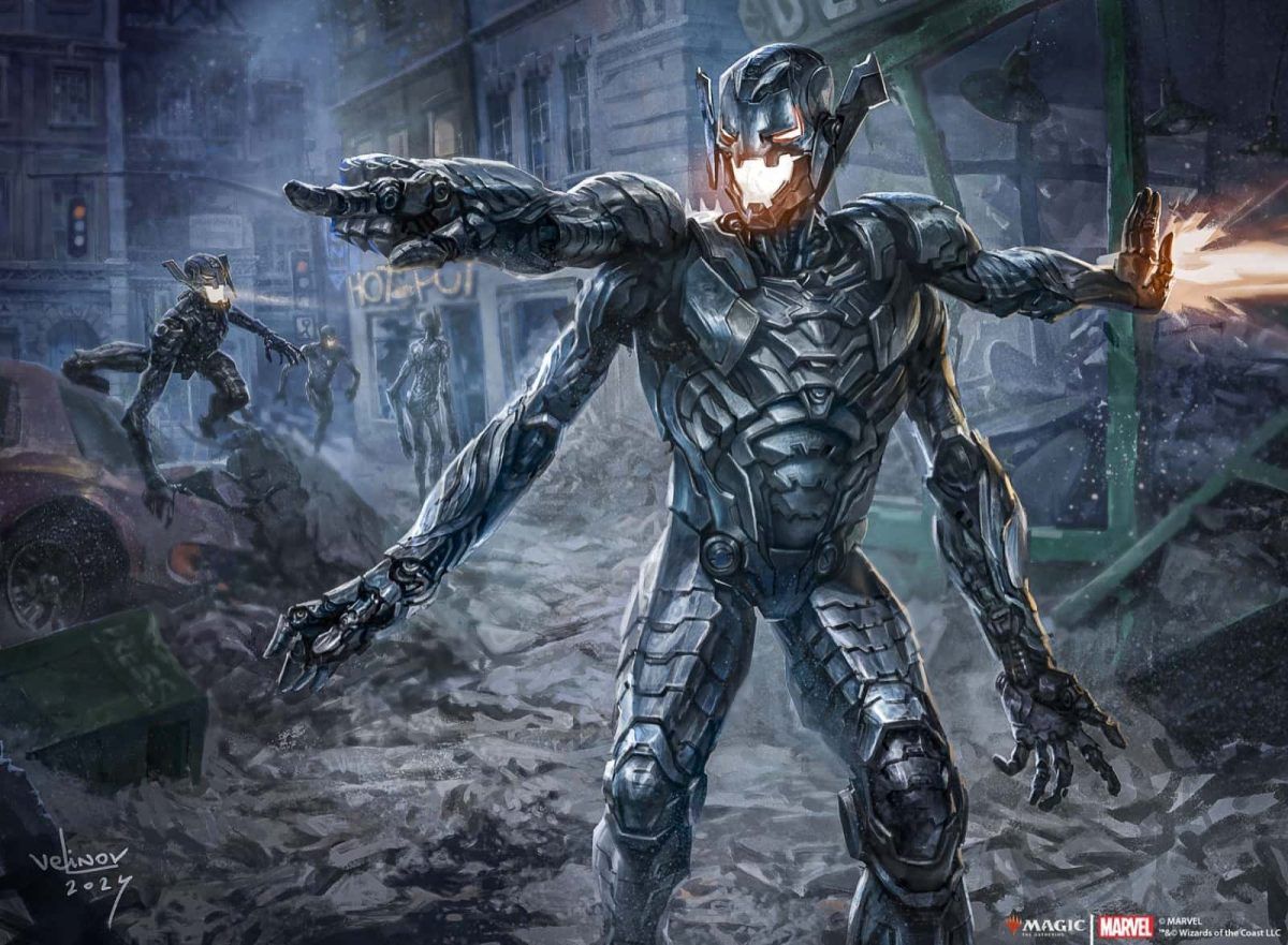 Ultron's Auxiliary - Illustration by Svetlin Velinov