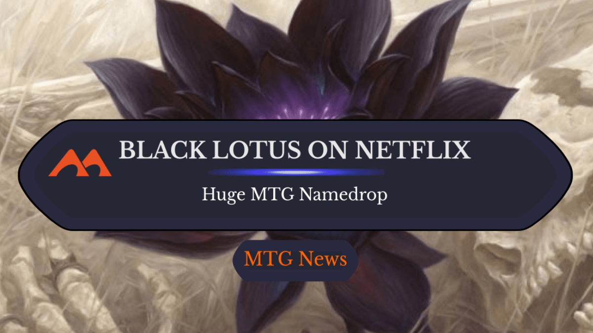 Black Lotus Illustrated by Chris Rahn