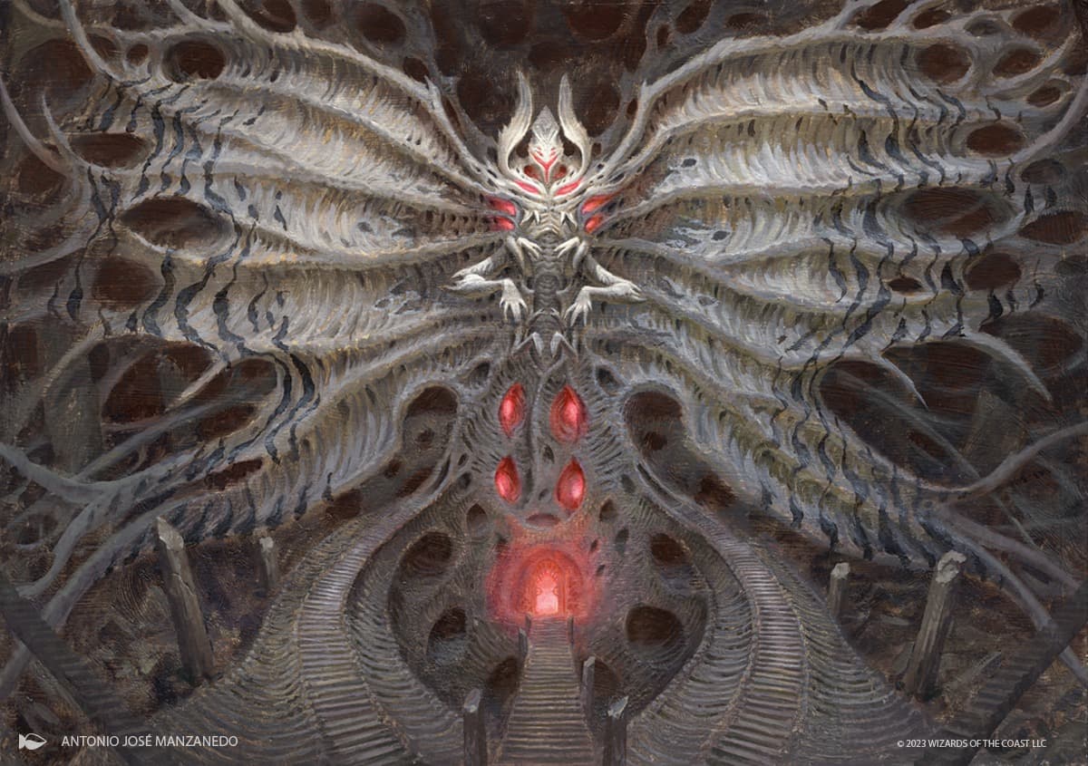 Valgavoth, Terror Eater - Illustration by Antonio José Manzanedo
