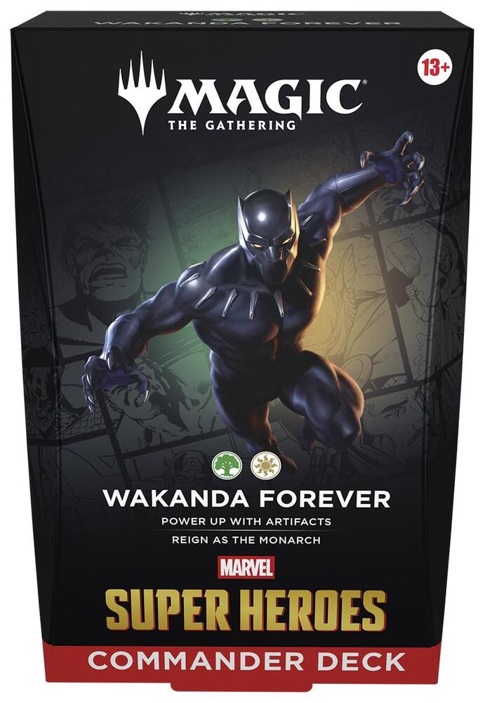 Wakanda Forever Commander Precon