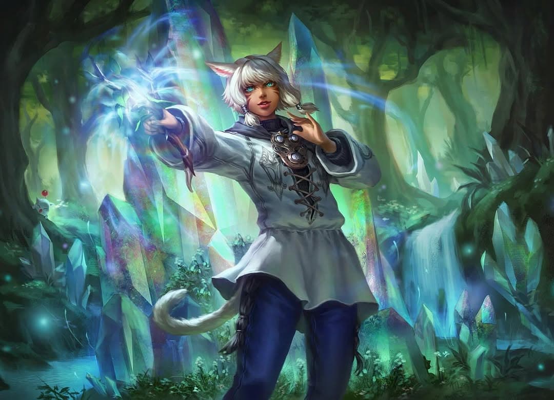 Y'shtola Rhul - Illustration by Immanuela Crovius