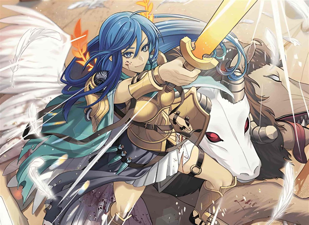Brigone, Soldier of Meletis - Illustration by Daisuke Tatsuma
