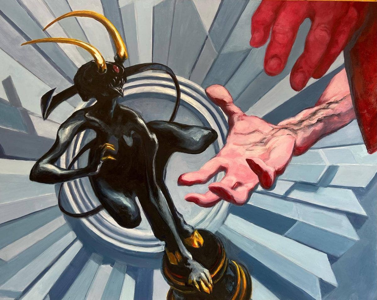 Infernal Idol - Illustration by Drew Tucker