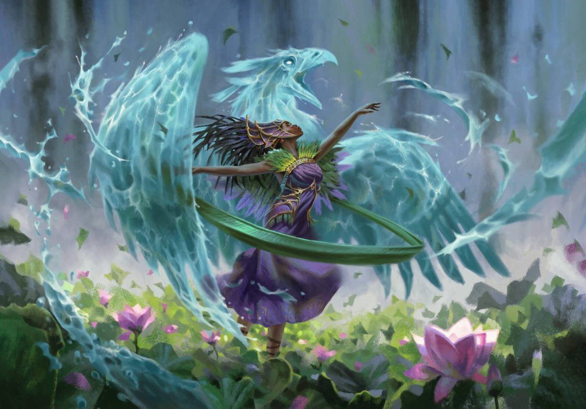 Jolrael, Voice of Zhalfir - Illustration by Lorenzo Mastroianni
