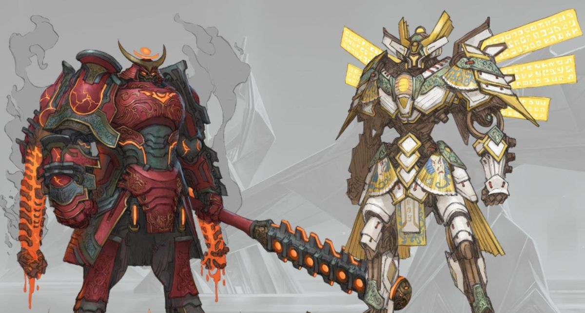 Kamigawa: Titanbreach concept art - Illustration by Steve Prescott