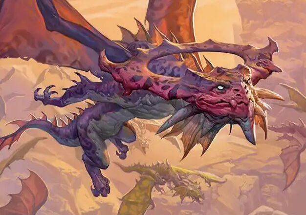 Lathliss, Dragon Queen - Illustration by Zoltan Boros