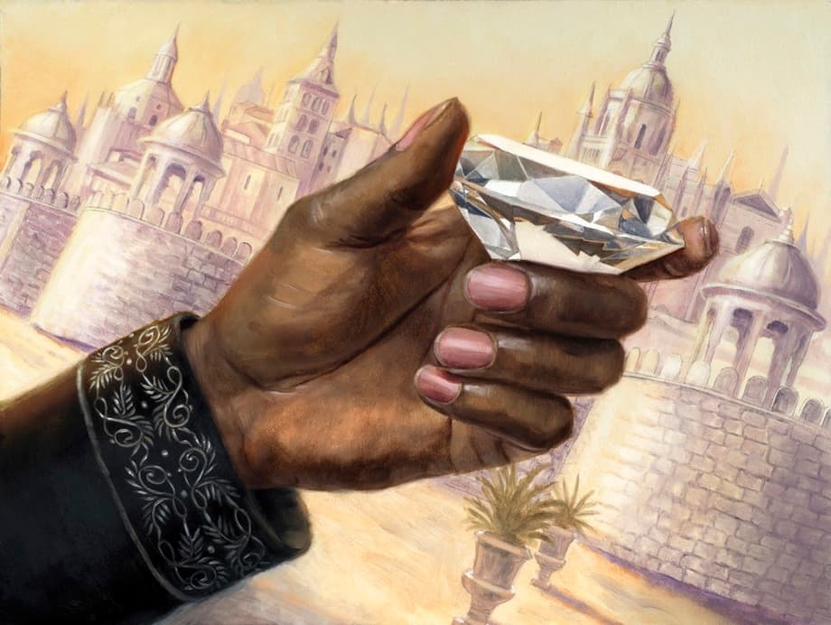 Marble Diamond - Illustration by Lindsey Look
