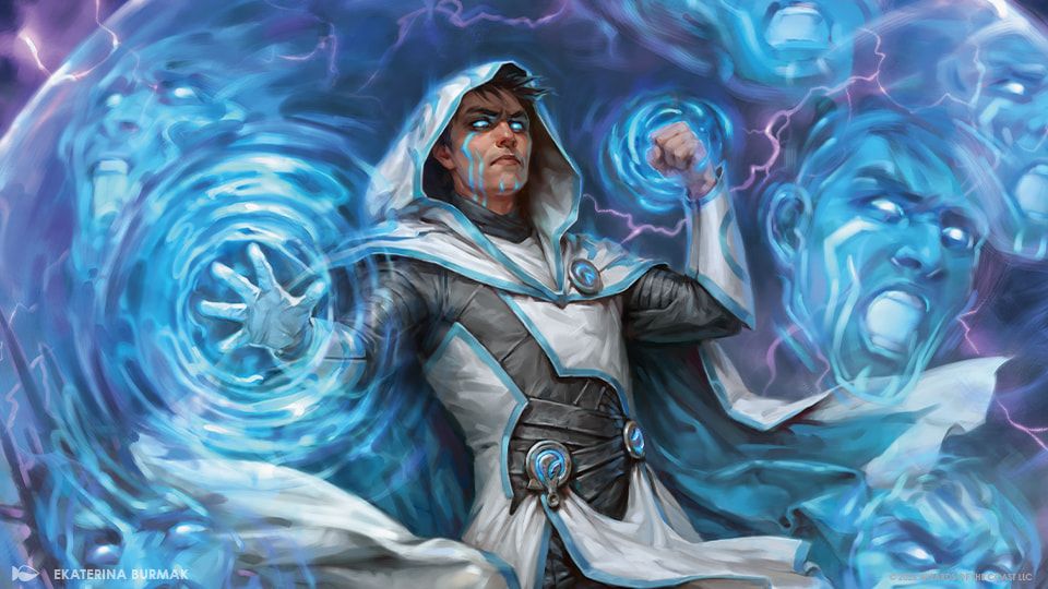 The Theorist, Jace Beleren - Illustration by Ekaterina Burmak