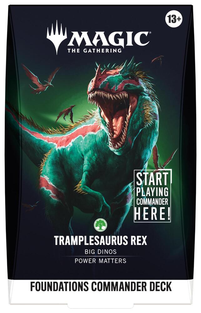 Tramplesaurus Foundations Commander deck