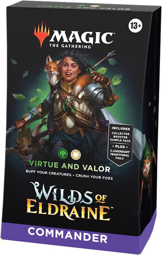 Virtue and Valor Wilds of Eldraine Commander precon