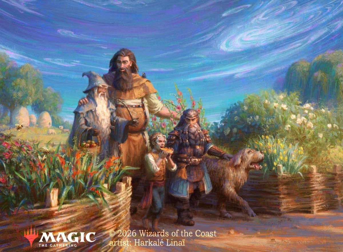Beorn's Hospitality - Illustration by Harkalรฉ Linaรฏ