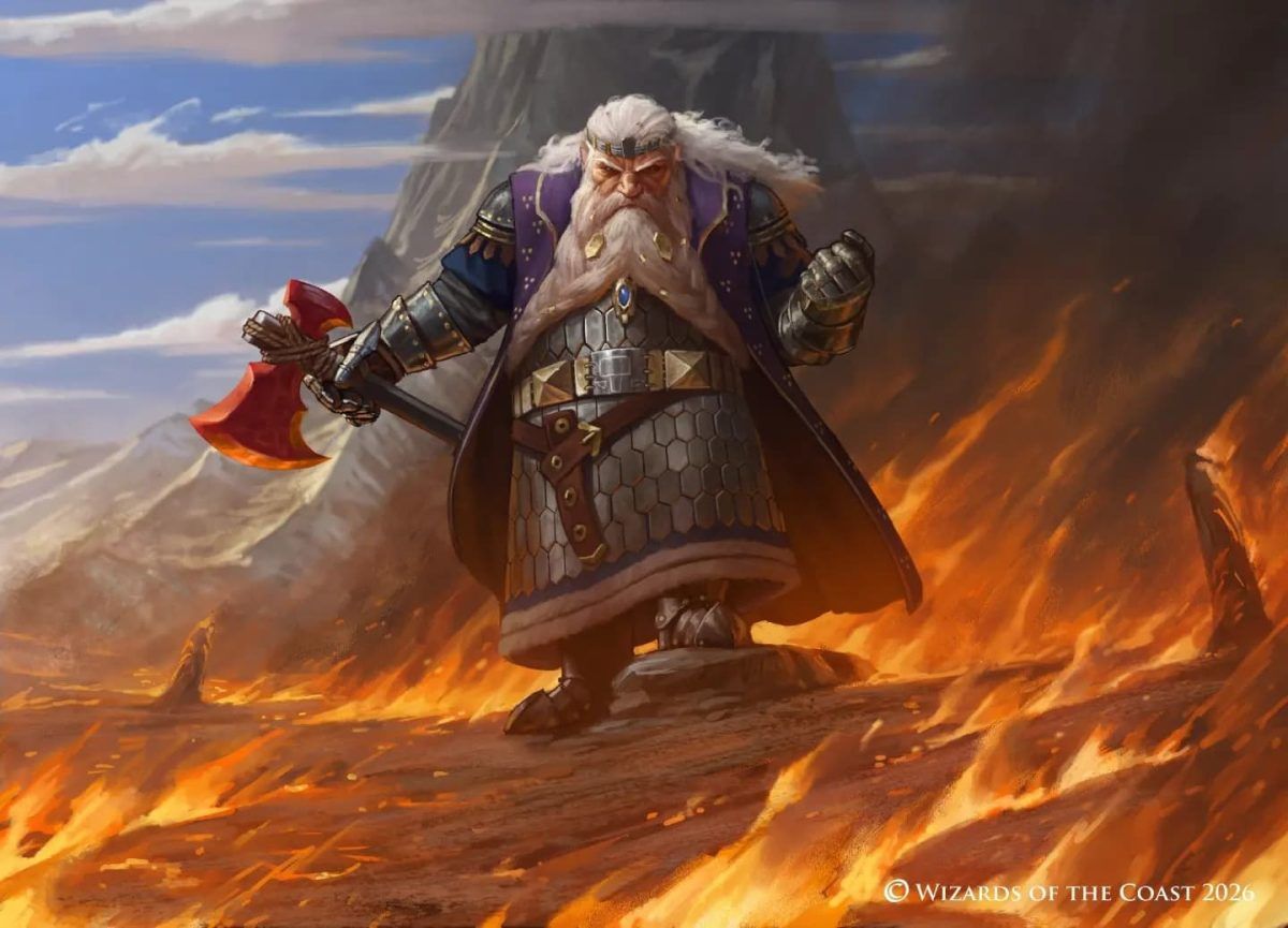 Dáin of the Ancient Halls - Illustration by Manuel Castañón