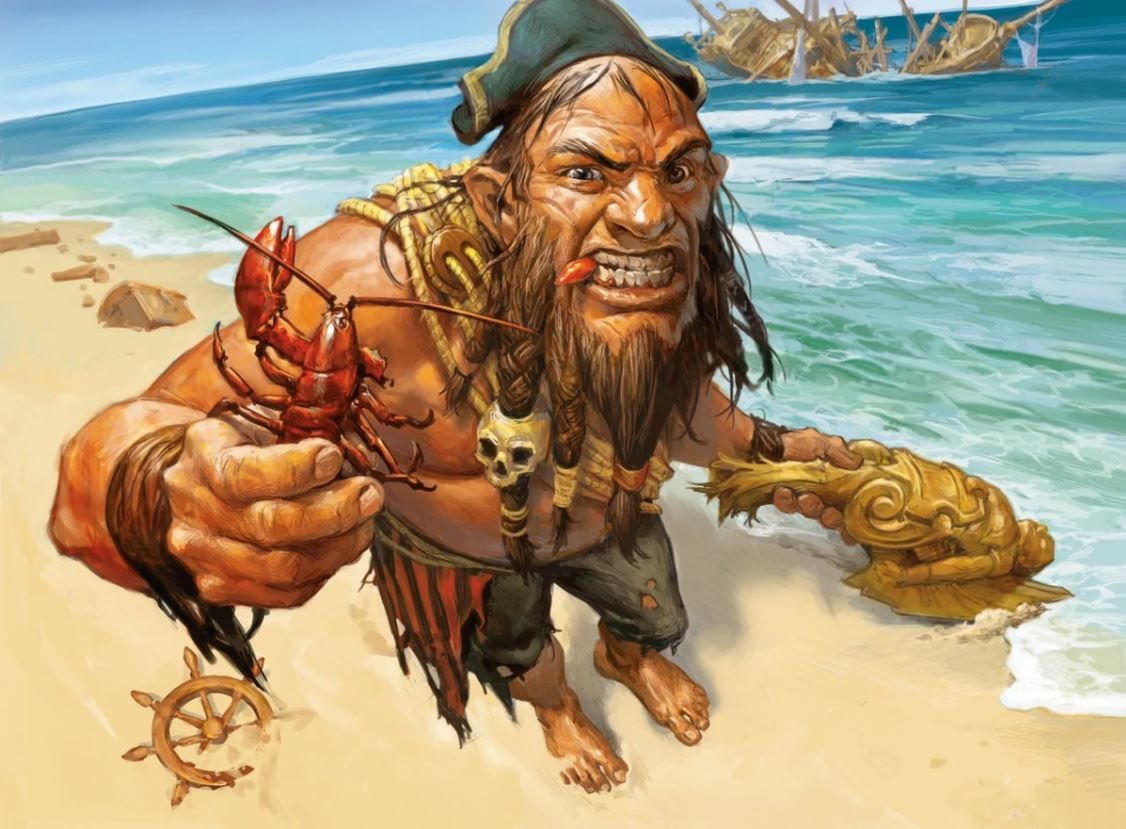 Dargo, the Shipwrecker - Illustration by Zoltan Boros