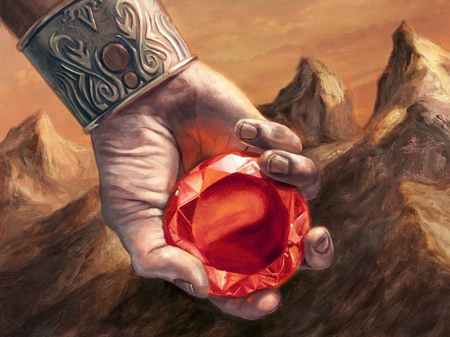 Fire Diamond - Illustration by Lindsey Look