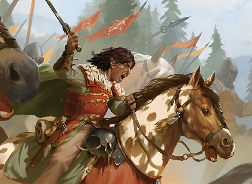 Merry, Esquire of Rohan - Illustration by Tomas Duchek