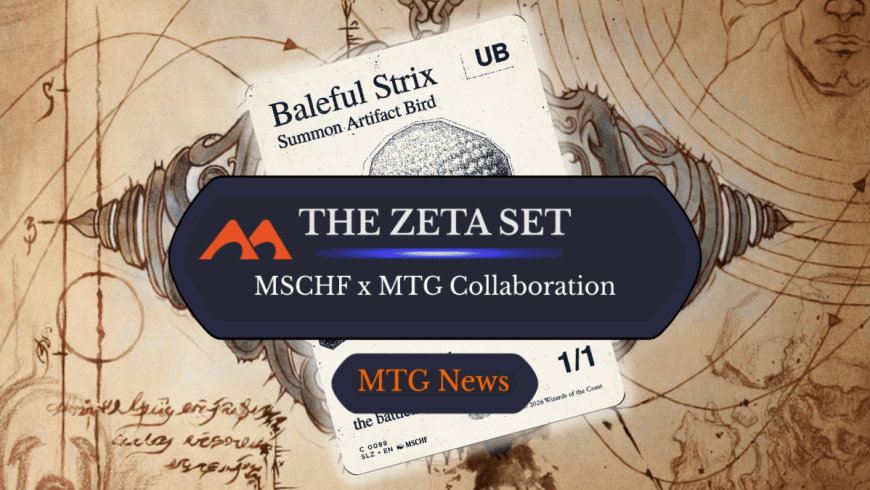 MTG Drops Cryptic “Zeta Set”, Secret Lair’s First Booster Pack Product