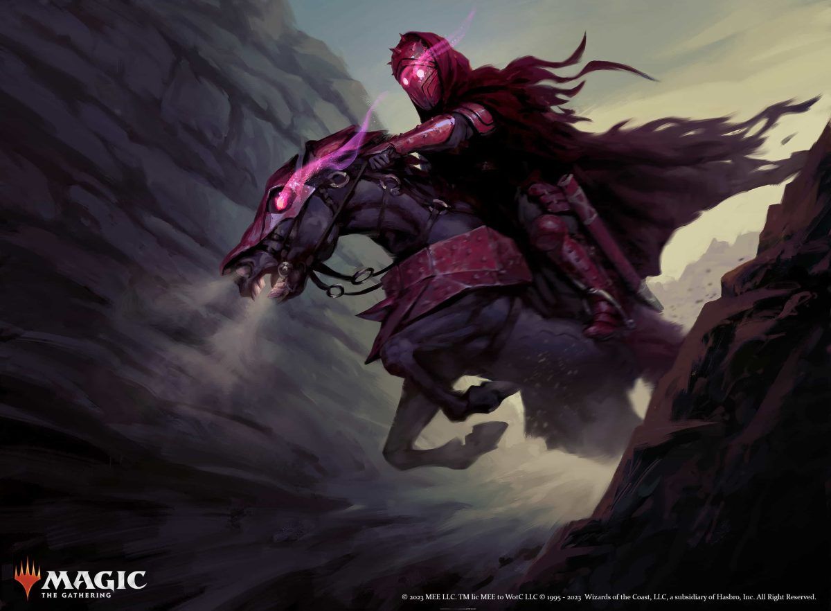 Nazgûl - Illustration by Miklós Ligeti