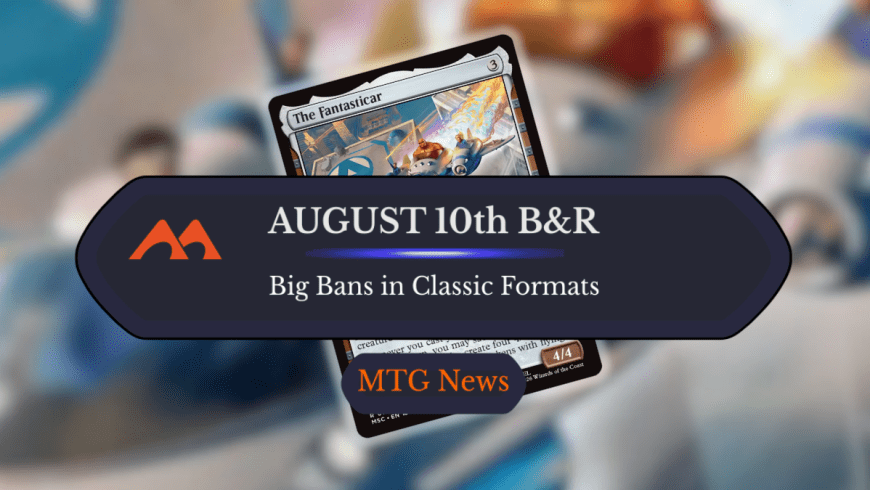 August 10th Banned & Restricted Announcement