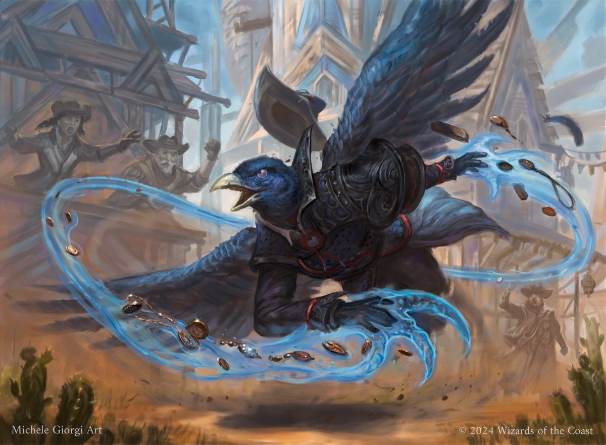 Thieving Aven - Illustration by Michele Giorgi