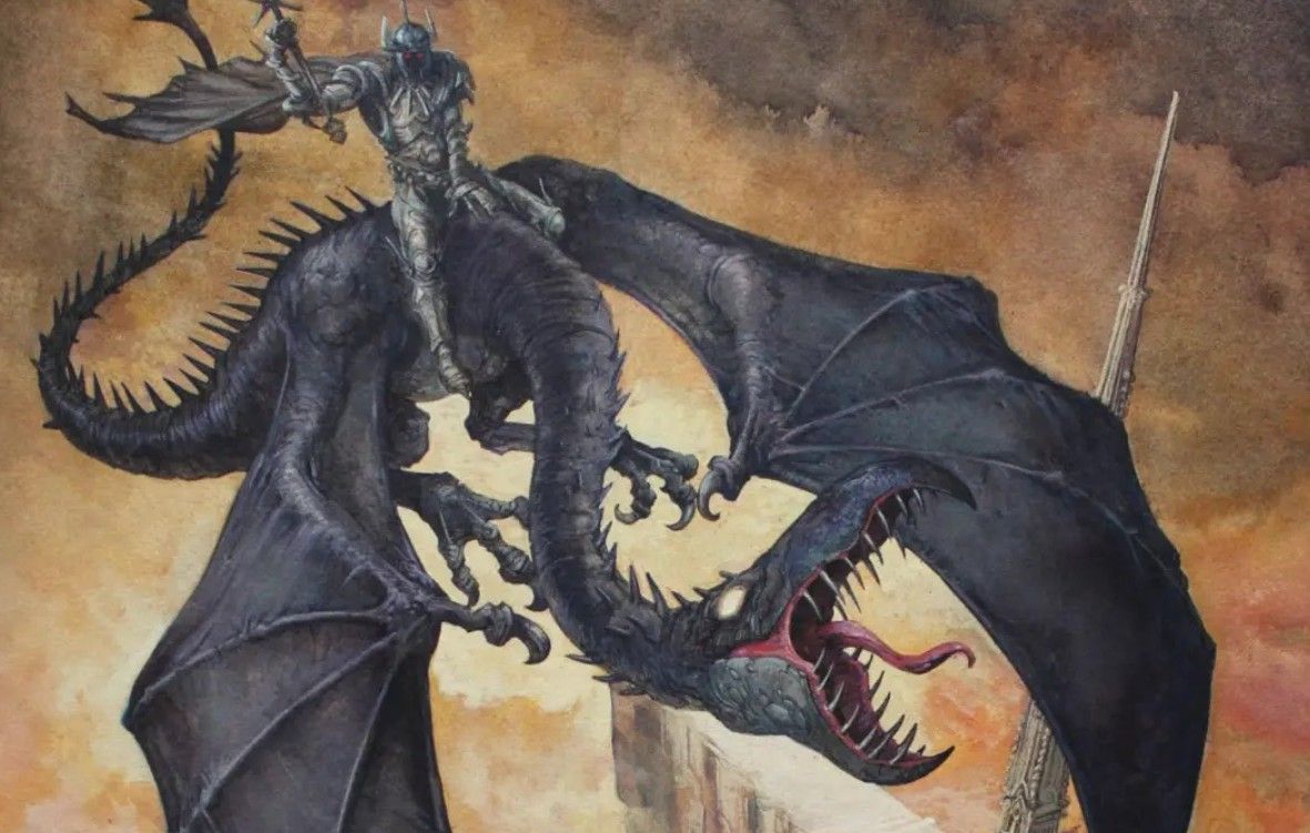 Witch-king, Bringer of Ruin - Illustration by Carl Critchlow
