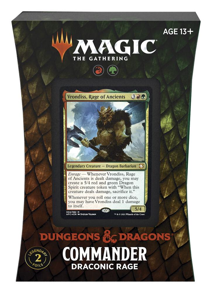 Draconic Rage Commander Precon