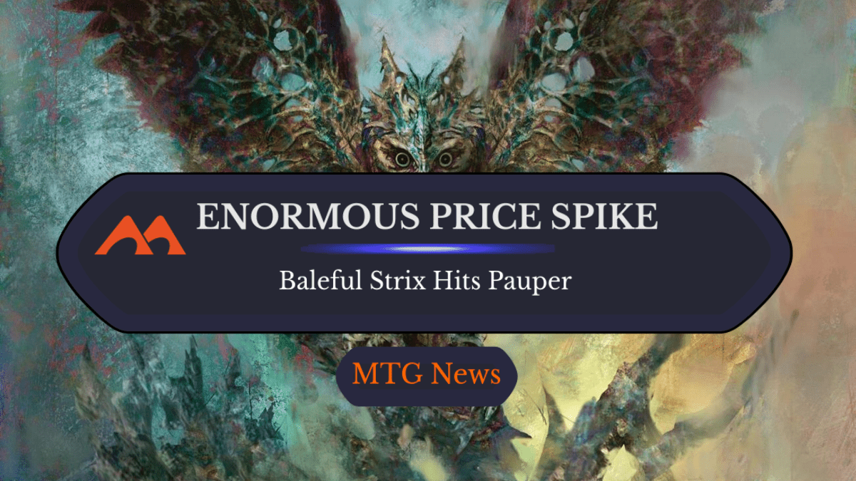 Baleful Strix (Planechase 2012 decks) - art by Nils Hamm