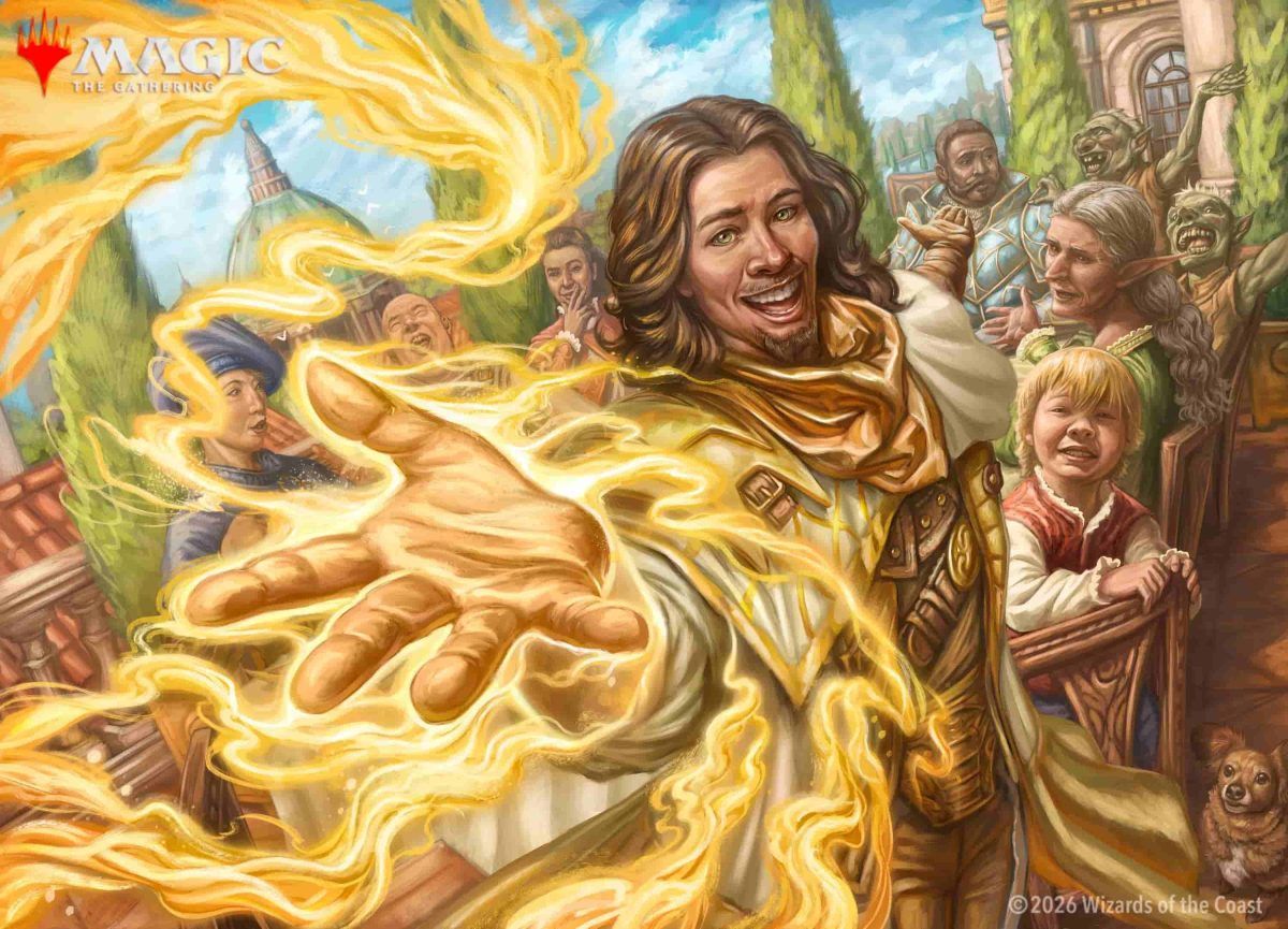Dack Fayden, Helping Hand - Illustration by Josiah 'Jo' Cameron
