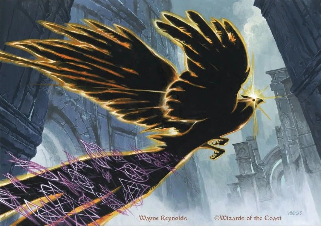 Darklight Phoenix - Illustration by Wayne Reynolds