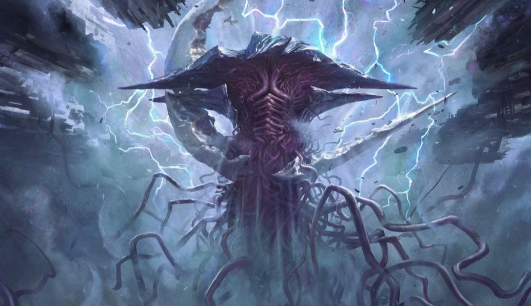 Emrakul, the Exigent Doom - Illustration by Cristi Balanescu