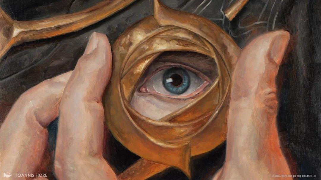 Eye of Jace - Illustration by Ioannis Fiore