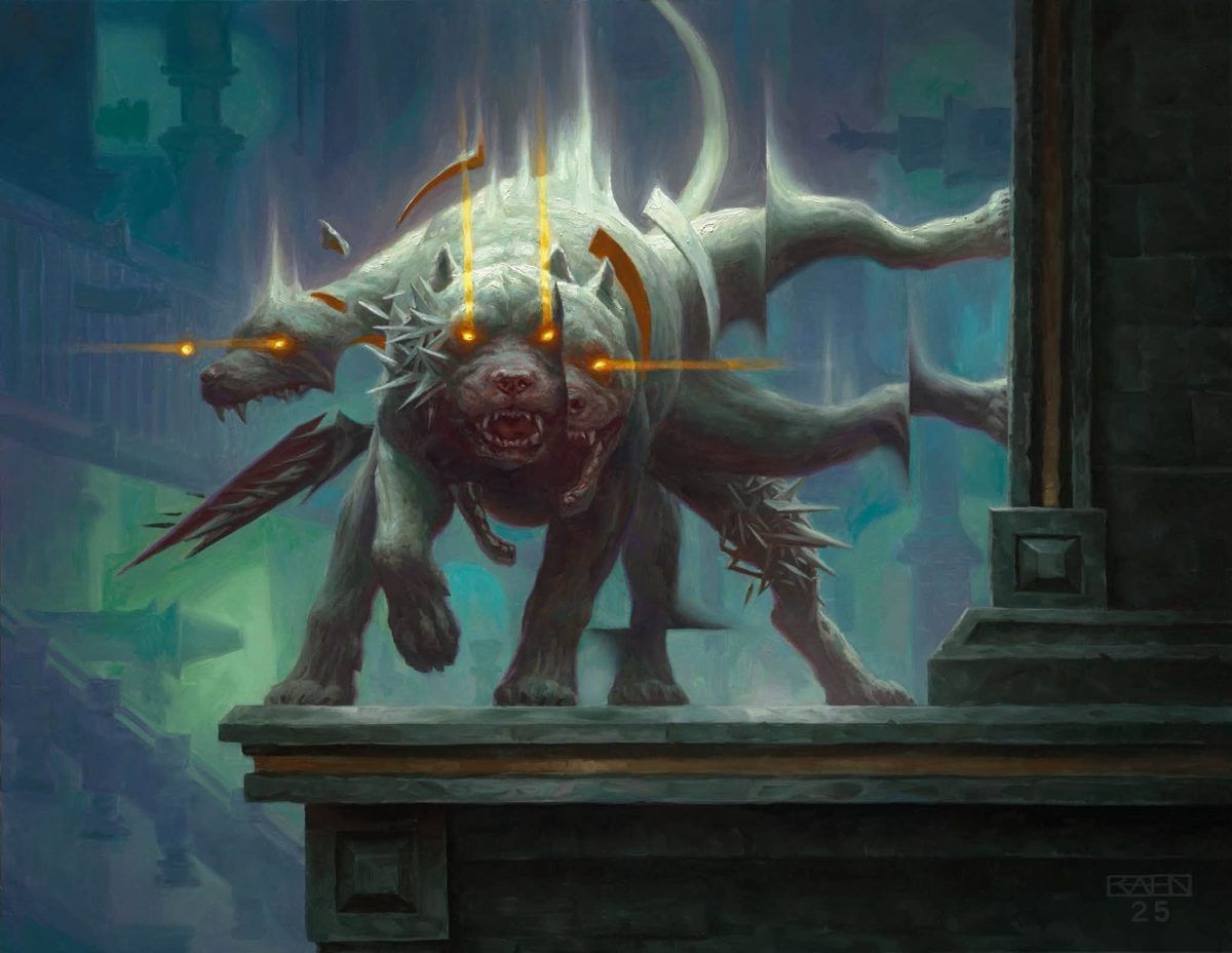 Flickering Hound - Illustration by Chris Rahn