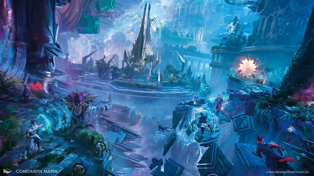 Hexhaven Dueling Arena - Illustration by Constantin Marin