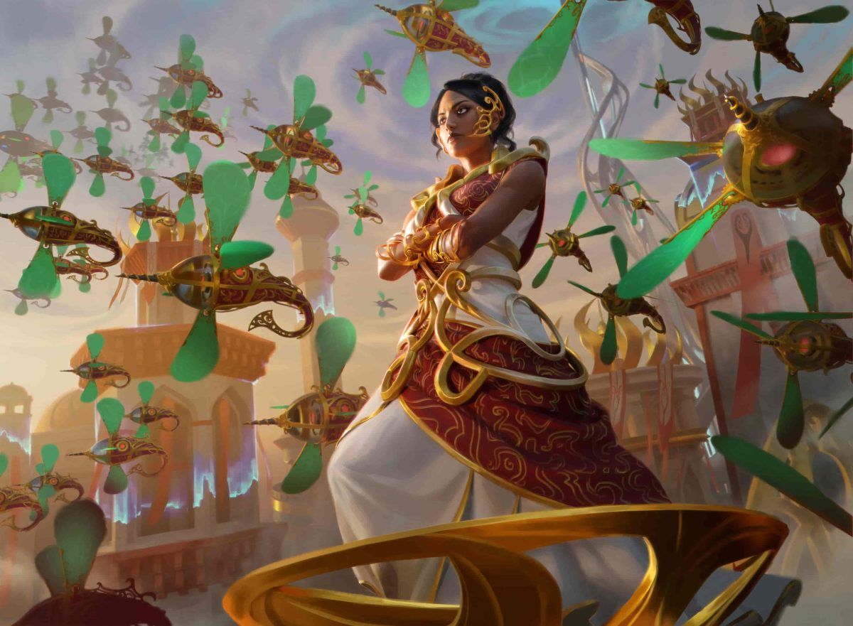 Saheeli, Consul of Oversight - Illustration by Billy Christian