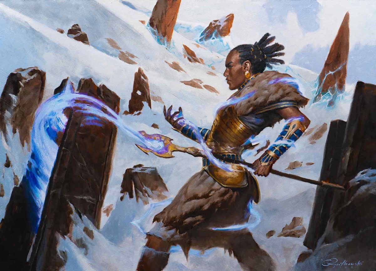 Samut, Tyrant of Naktamun - Illustration by Grzegorz Rutkowski
