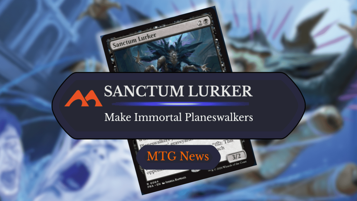 Sanctum Lurker - Background Illustration by Michael Macrea