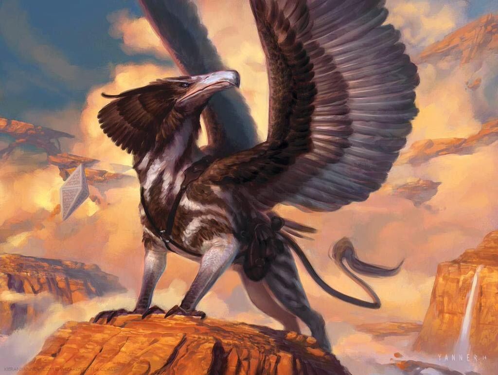 Courier Griffin - Illustration by Kieran Yanner