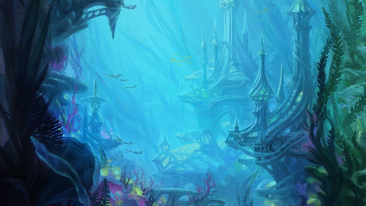 Nauctis: The Sunken Realm Art - Illustration by Rluca Marinescu